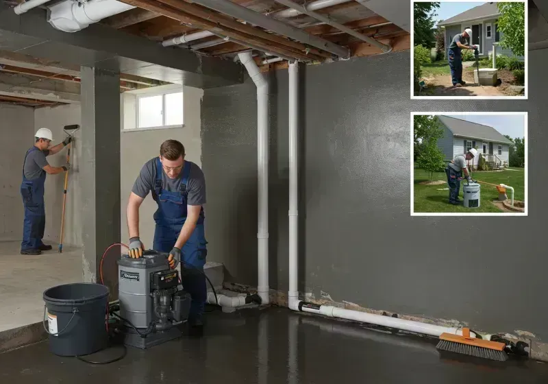 Basement Waterproofing and Flood Prevention process in Zeigler, IL